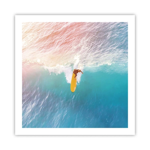 Poster - Der Ozeanreiter - 60x60 cm