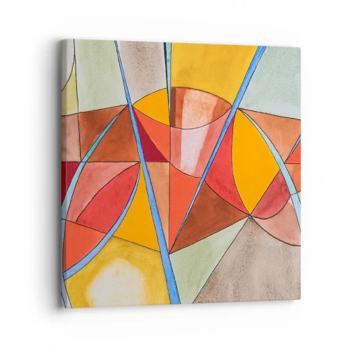 Bild auf Leinwand - Leinwandbild - Das Karussell, das Traumkarussell - 30x30 cm