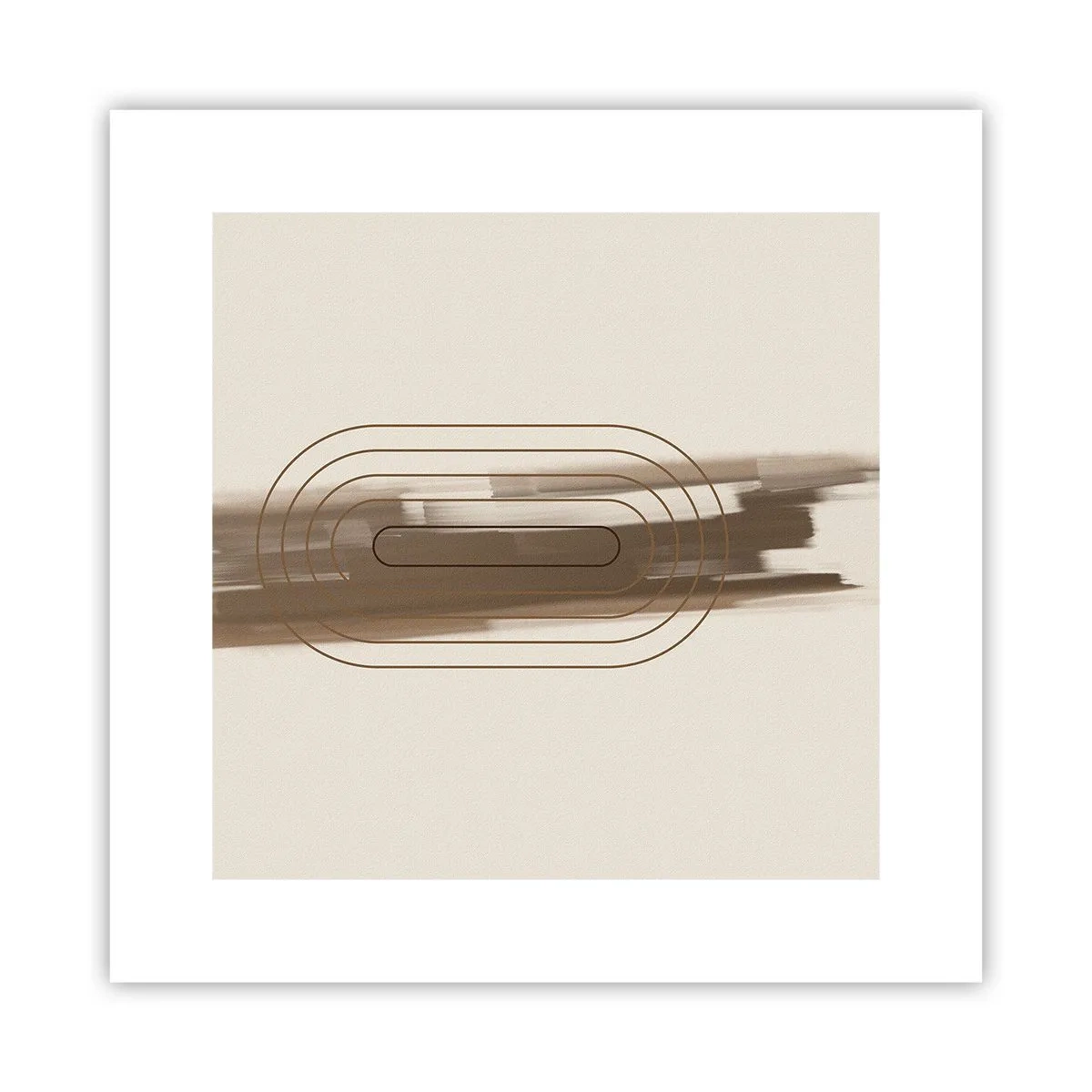 Poster - Ein Hauch von Grau - 30x30 cm