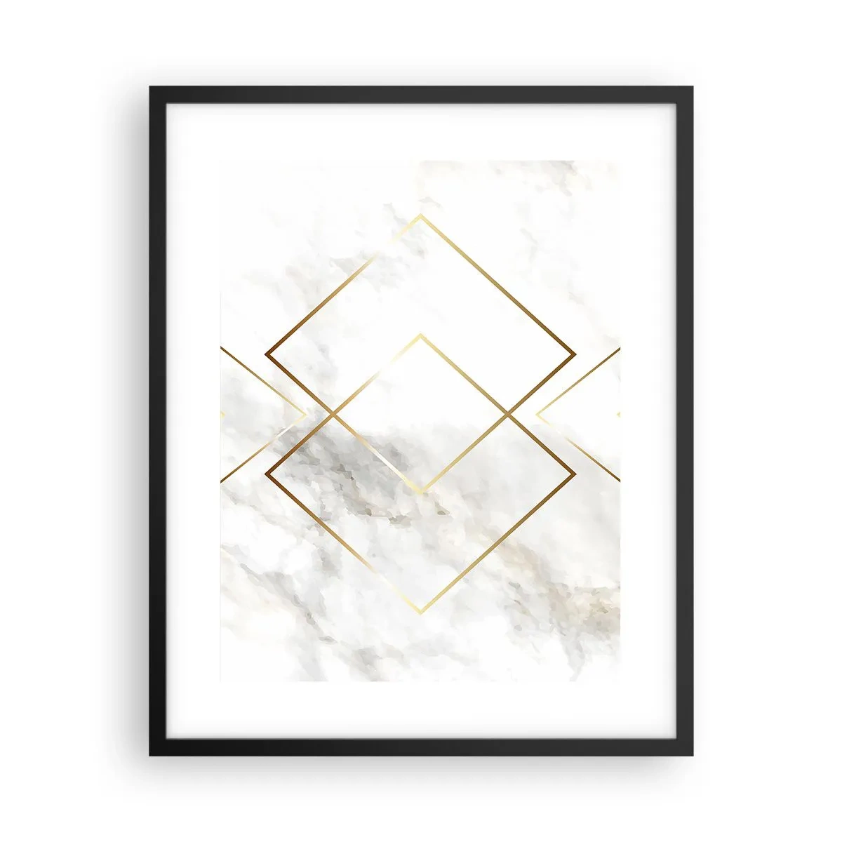 Poster in einem schwarzem Rahmen - Ein Blick in die Unendlichkeit - 40x50 cm