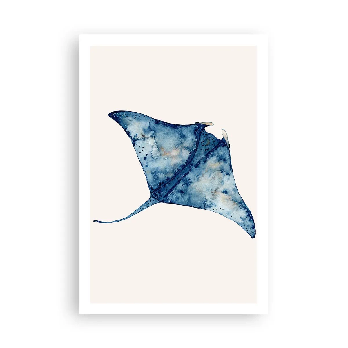 Poster - Leben im Blau - 61x91 cm