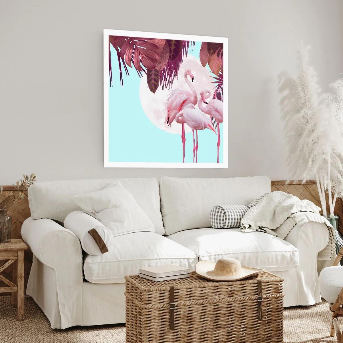 Poster - Drei Vogelgnaden - 60x60 cm