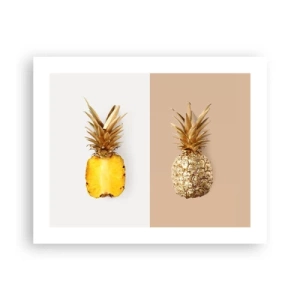 Poster - Ananas für uns - 50x40 cm