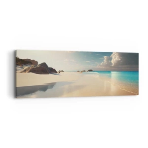 Bild auf Leinwand - Leinwandbild - Erträumter Tag - 90x30 cm