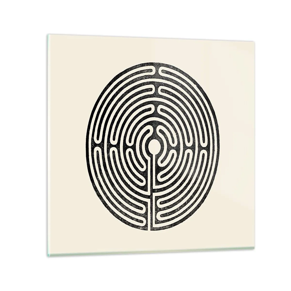 Glasbild - Bild auf glas - Geheimnisvolle Ordnung - 50x50 cm