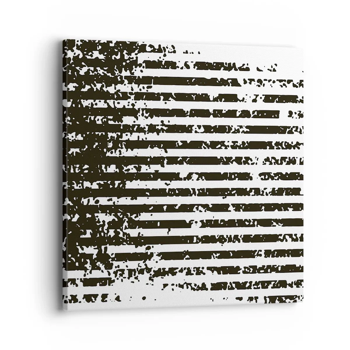 Bild auf Leinwand - Leinwandbild - Rhythmus und Rauschen - 40x40 cm