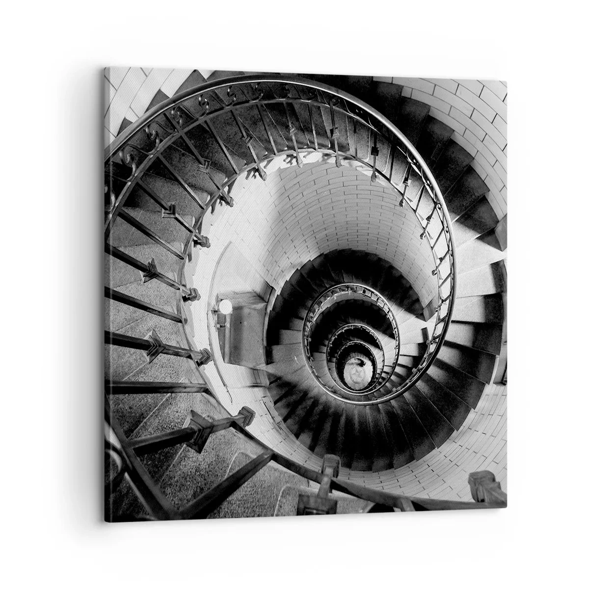 Bild auf Leinwand - Leinwandbild - Höher und höher - 60x60 cm