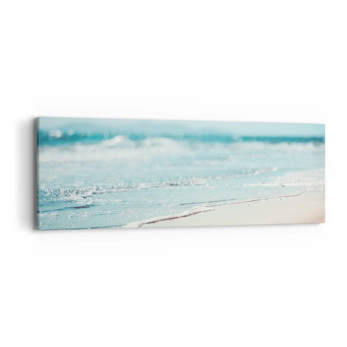 Bild auf Leinwand - Leinwandbild - Hitze und Lärm - 90x30 cm