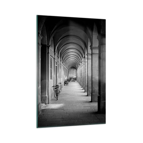 Glasbild - Bild auf glas - Unter den Arkaden - 80x120 cm