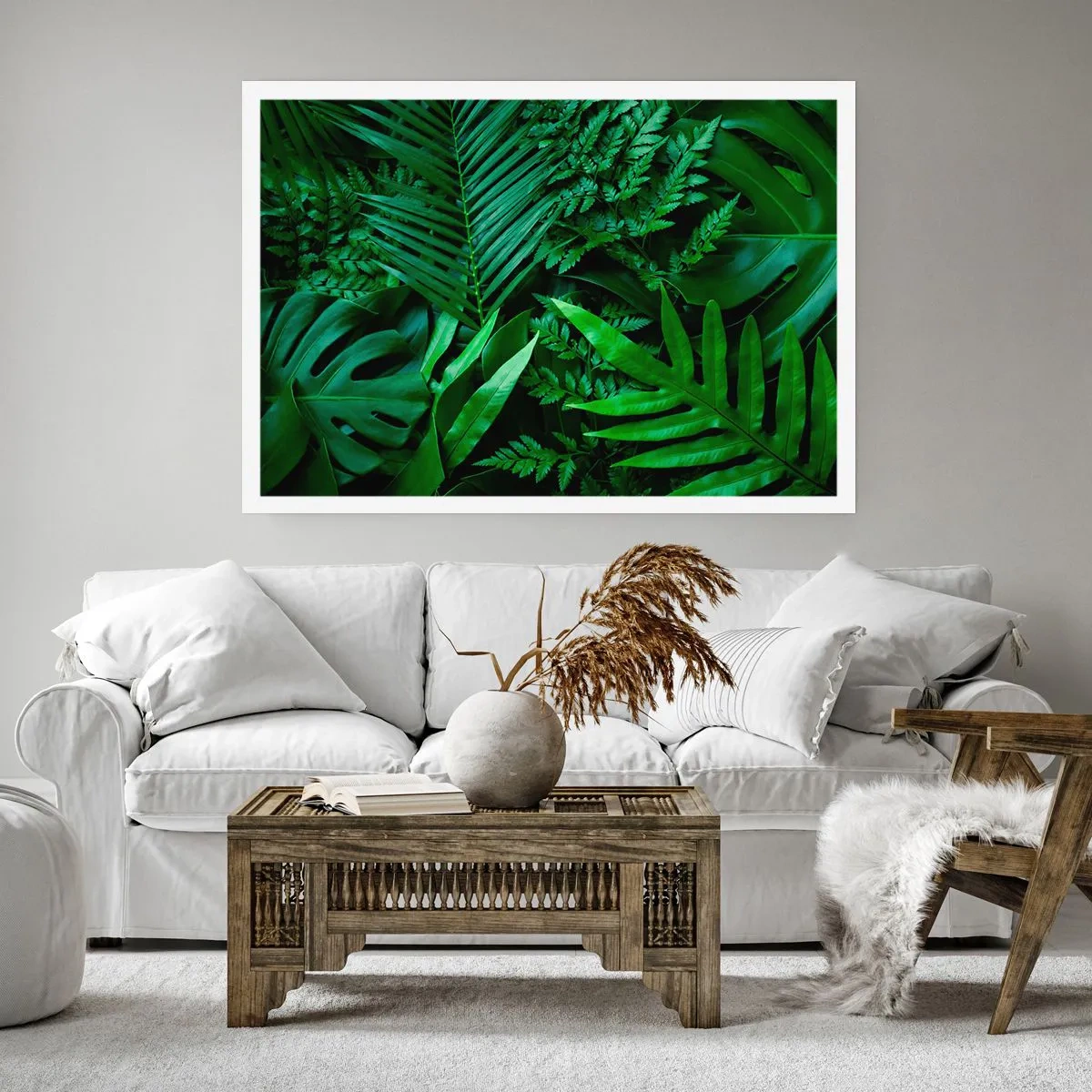 Poster - Eingebettet ins Grüne - 50x40 cm