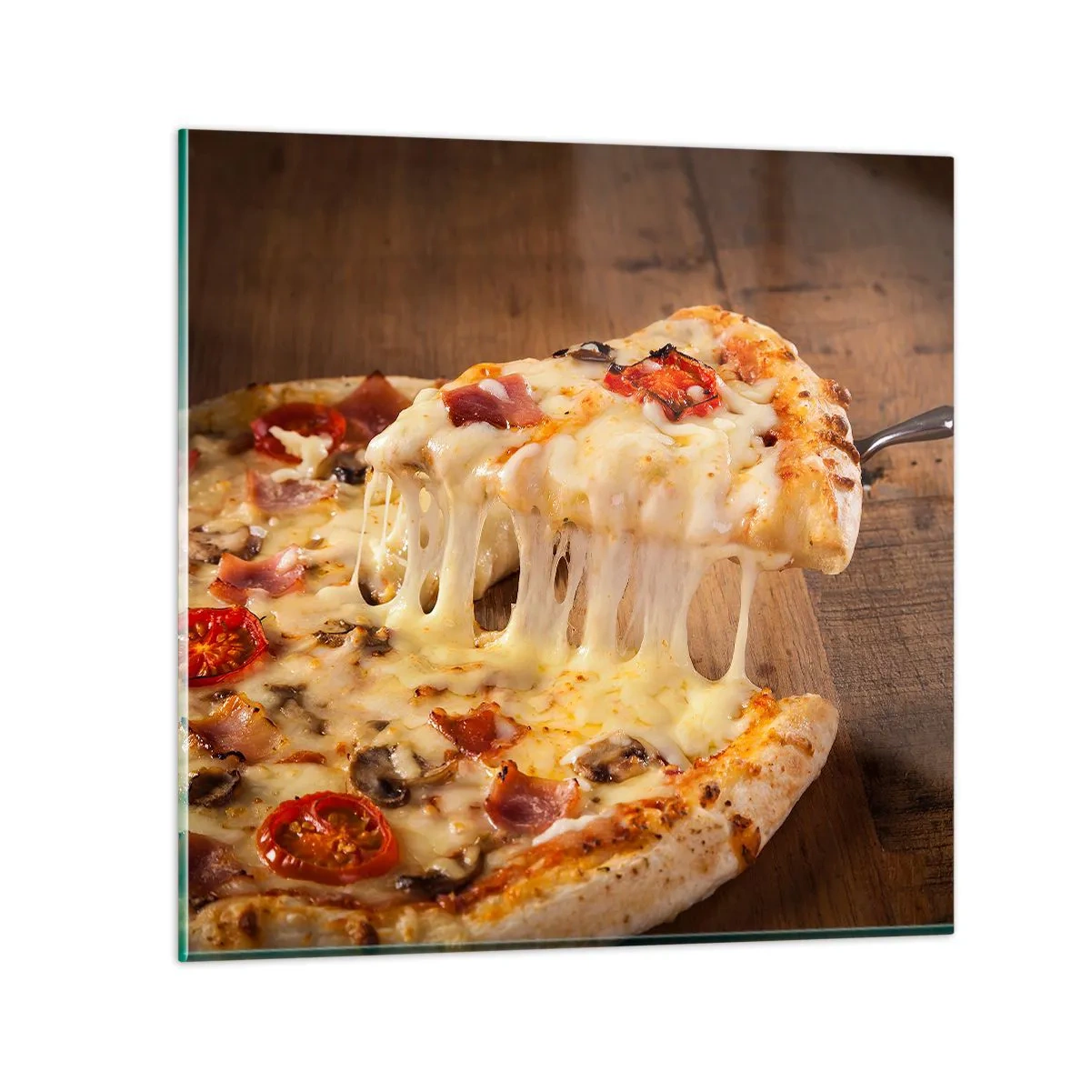 Glasbild - Bild auf glas - Ein Meisterwerk der italienischen Kunst - 30x30 cm