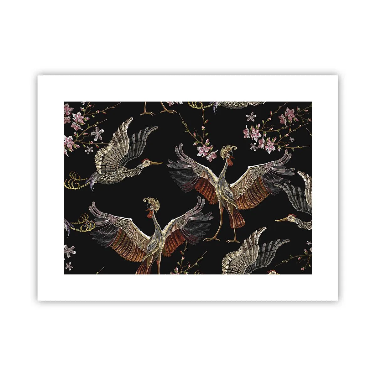 Poster - Märchenvogel - 40x30 cm