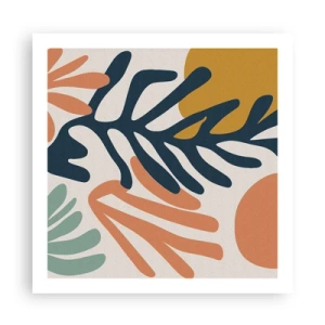 Poster - Korallenmeere - 60x60 cm