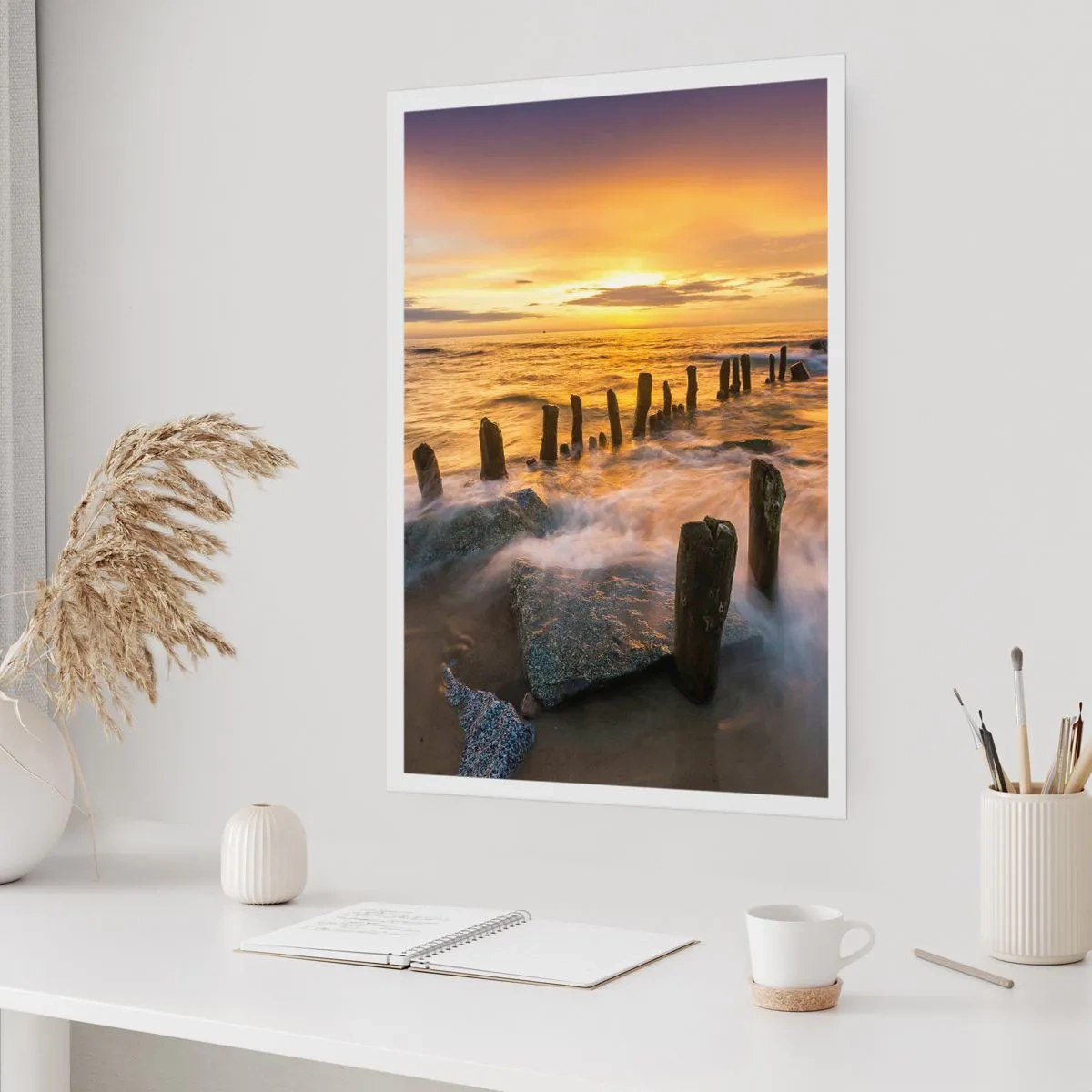 Poster - Die raue Schönheit der Ostsee - 70x100 cm