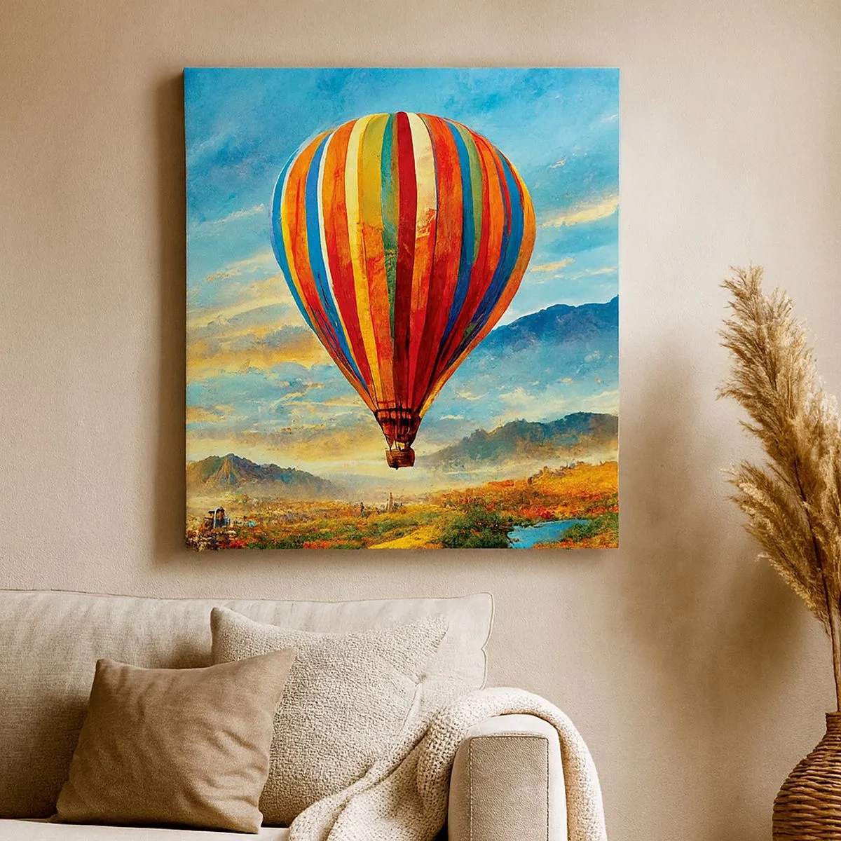 Bild auf Leinwand - Leinwandbild - In der Stille sieht man mehr - 30x30 cm