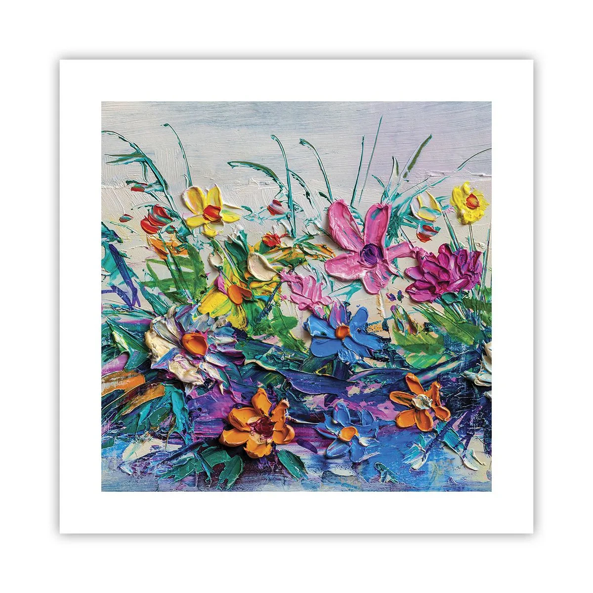 Poster - Überhaupt kein Stillleben - 40x40 cm