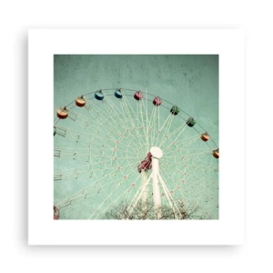 Poster - Wir laden zum Spiel ein - 30x30 cm