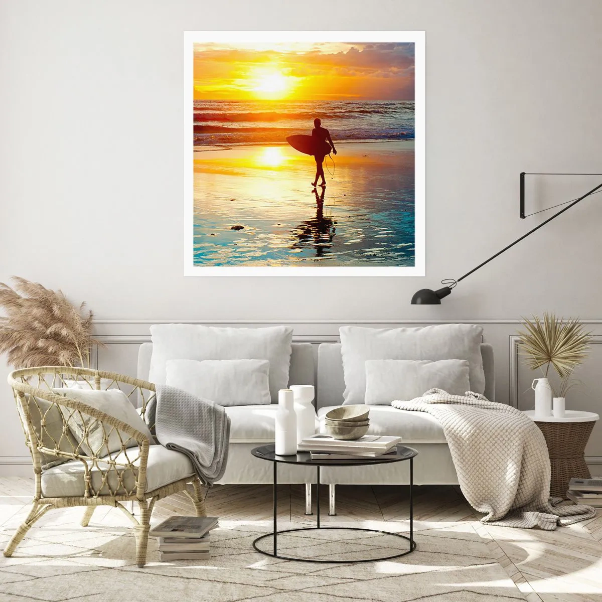 Poster - Die Rückkehr des Kriegers - 60x60 cm