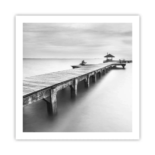 Poster - In die Ferne - 60x60 cm