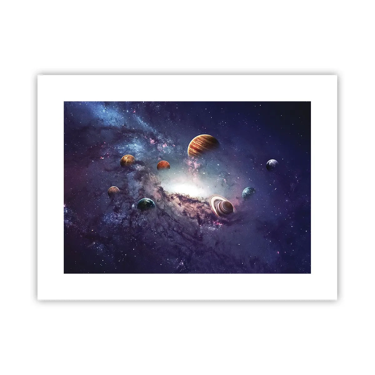 Poster - Solar-Tanz-System - 40x30 cm