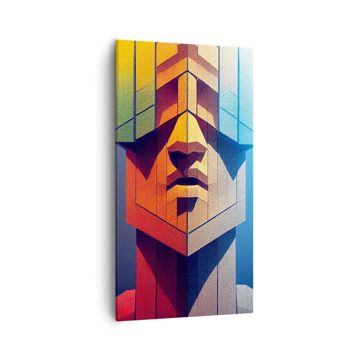 Bild auf Leinwand - Leinwandbild - Ein Mann mit Prinzipien - 55x100 cm