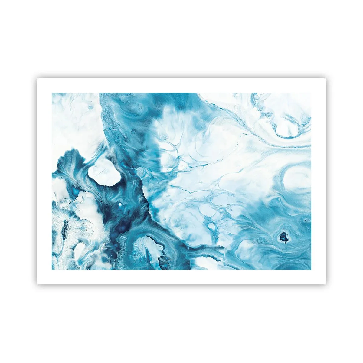 Poster - Blaues Konzert - 70x50 cm