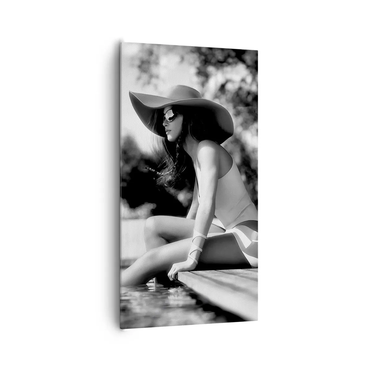Bild auf Leinwand - Leinwandbild - Sommertraum - 65x120 cm