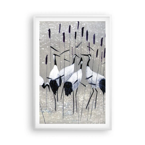 Poster in einem weißen Rahmen - Unter ihren eigenen - 61x91 cm