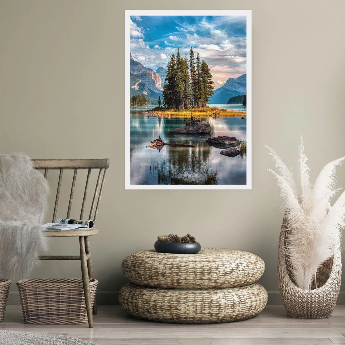 Poster - An dem tollen und sauberen Wasser ... - 61x91 cm