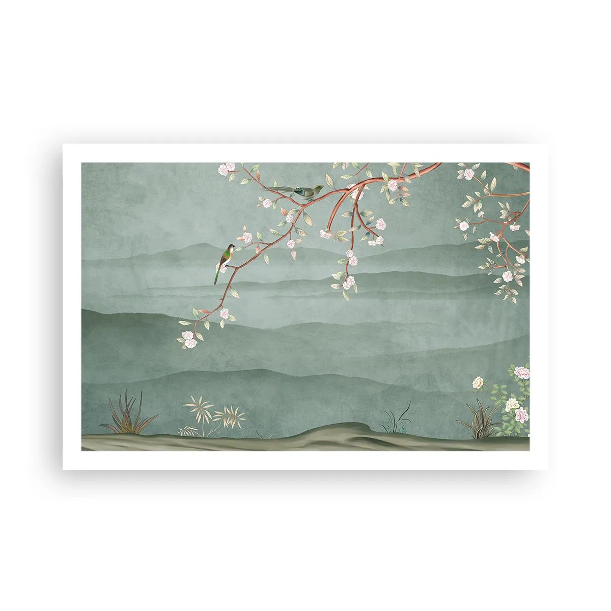 Poster - Frühling, oh, du bist es - 91x61 cm