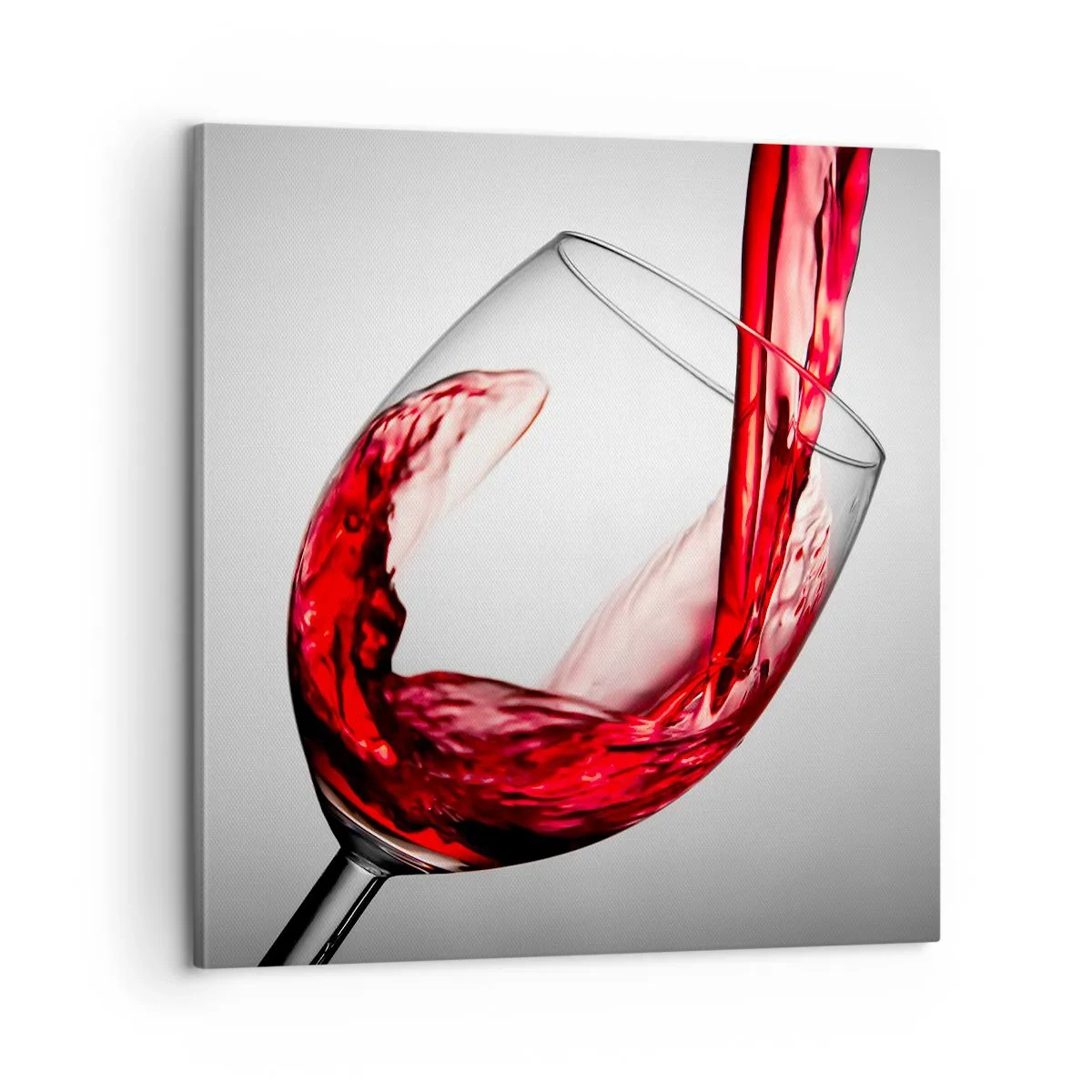 Bild auf Leinwand - Leinwandbild - Farbe – Bewegung – Klang - 60x60 cm