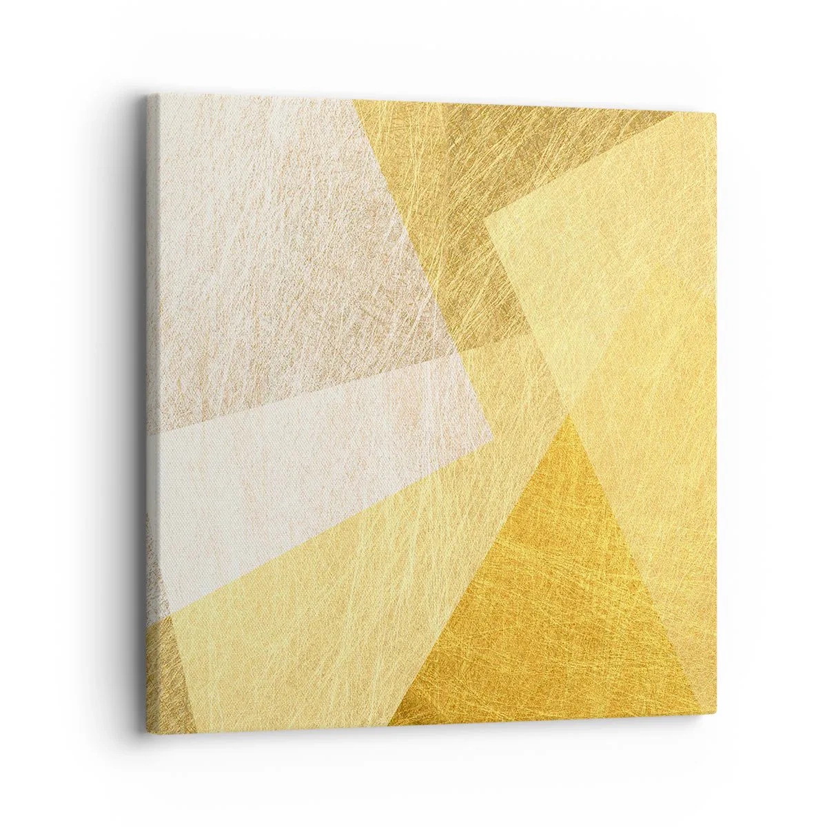 Bild auf Leinwand - Leinwandbild - Geometriewetter - 30x30 cm