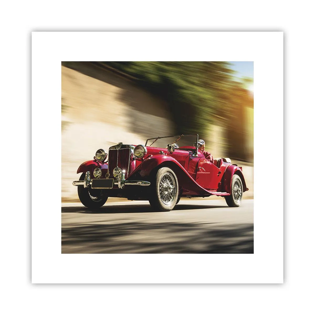 Poster - Schöner als Nike von Samothrake - 30x30 cm