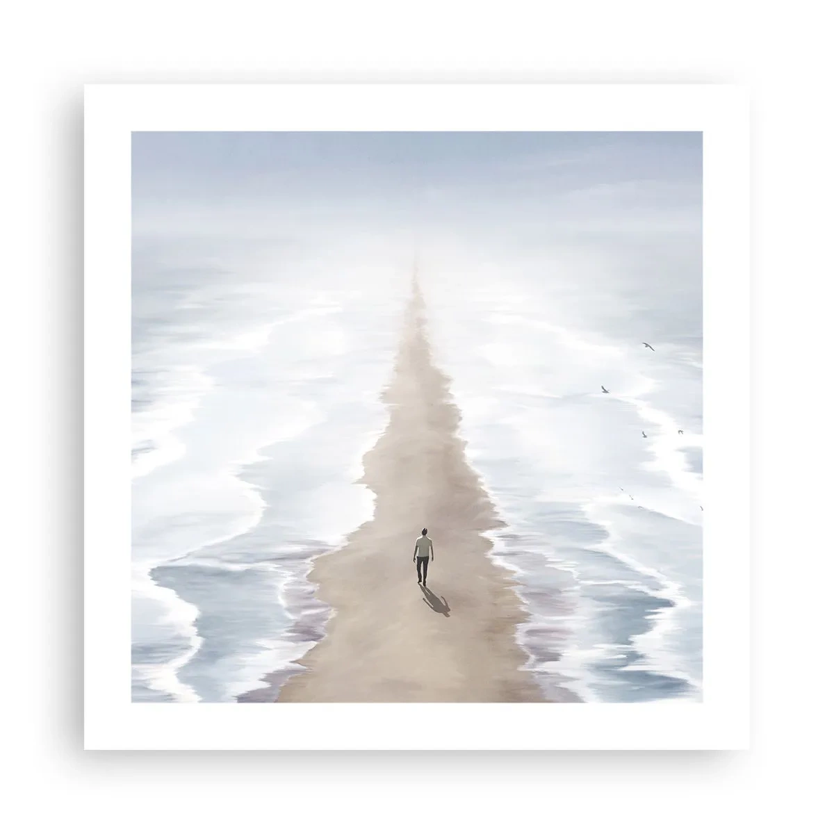 Poster - Glänzende Zukunft - 50x50 cm