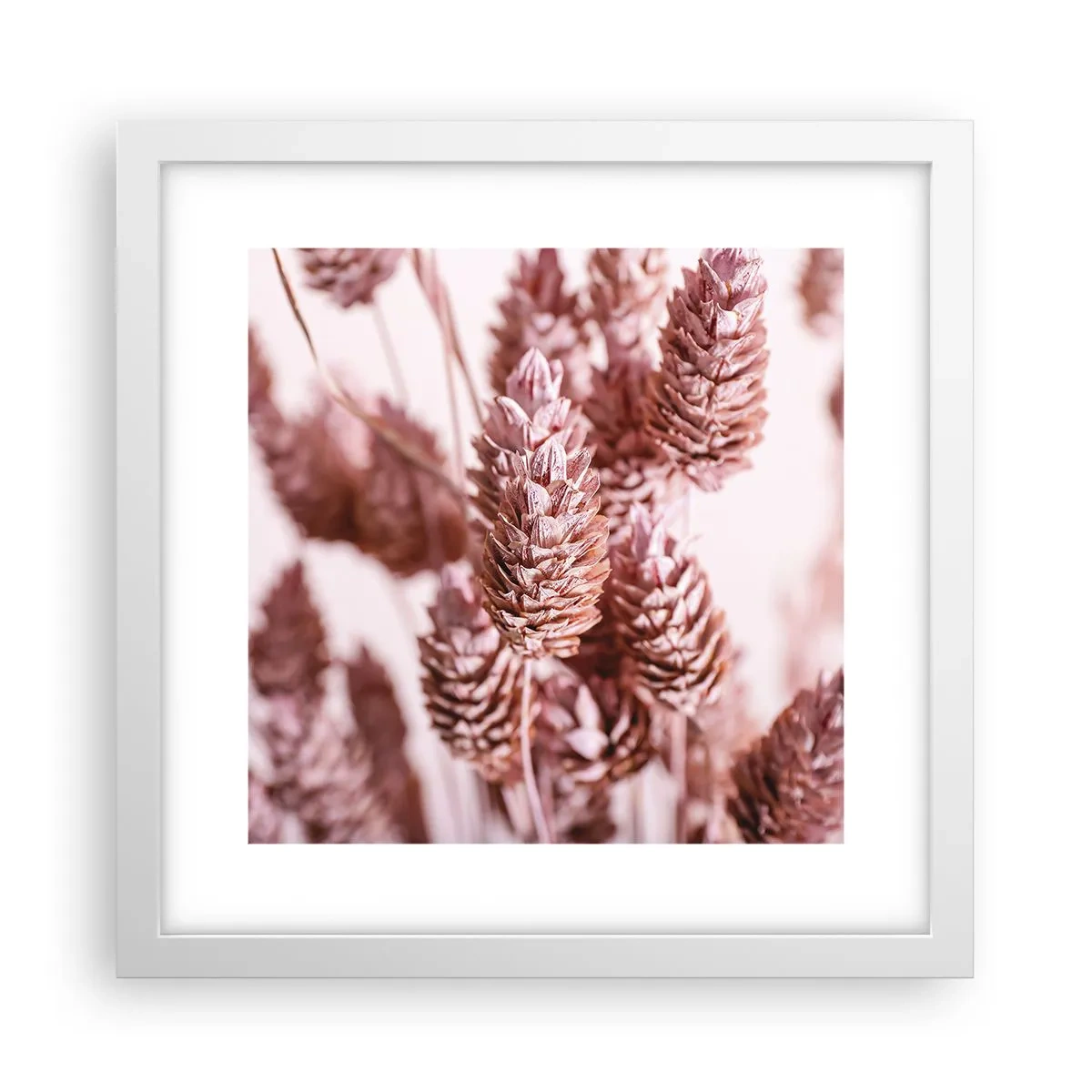 Poster in einem weißen Rahmen - Scheinbar unauffällig - 30x30 cm