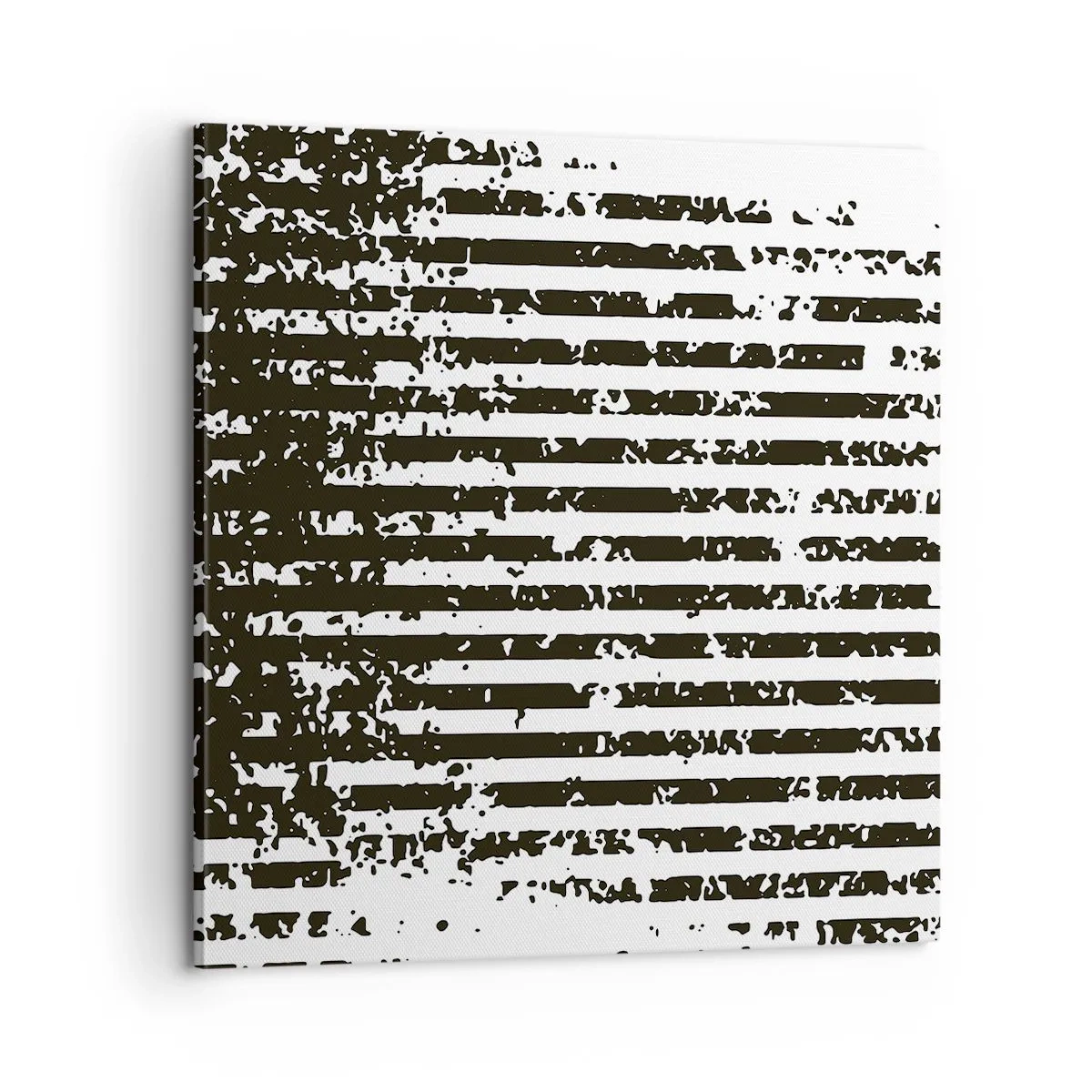 Bild auf Leinwand - Leinwandbild - Rhythmus und Rauschen - 60x60 cm