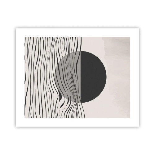 Poster - Halbe Komposition - 50x40 cm