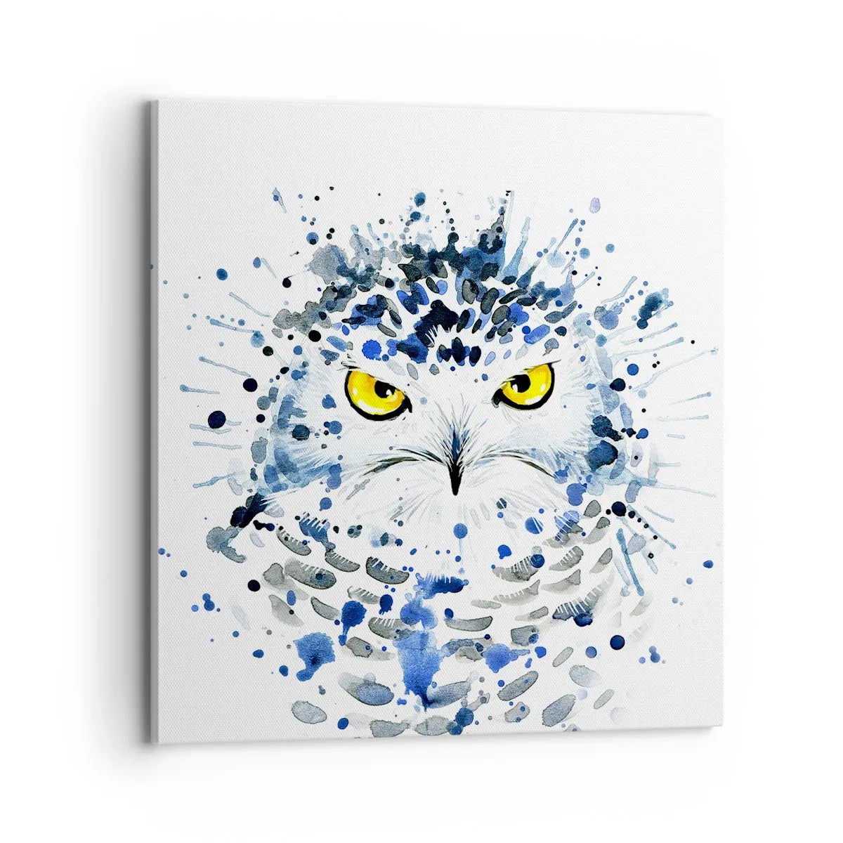 Bild auf Leinwand - Leinwandbild - Direkt in die Augen - 70x70 cm