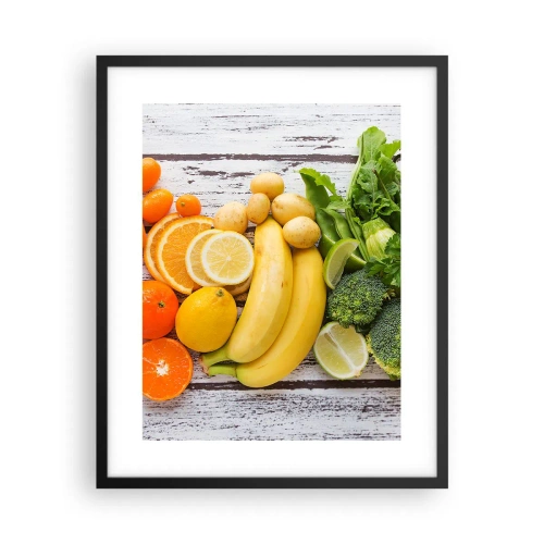 Poster in einem schwarzem Rahmen - Es ist nicht genug? - 40x50 cm