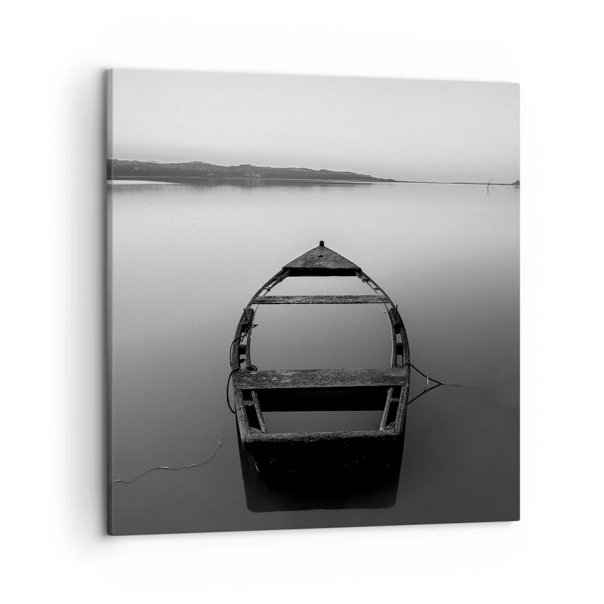 Bild auf Leinwand - Leinwandbild - Sehnsucht und Melancholie - 50x50 cm