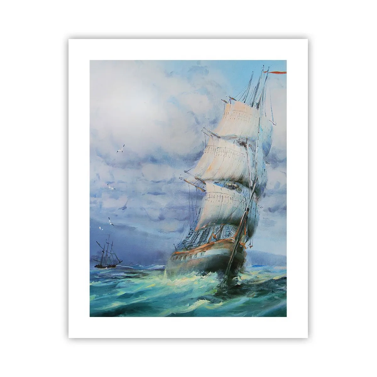 Poster - Guter Wind - 40x50 cm