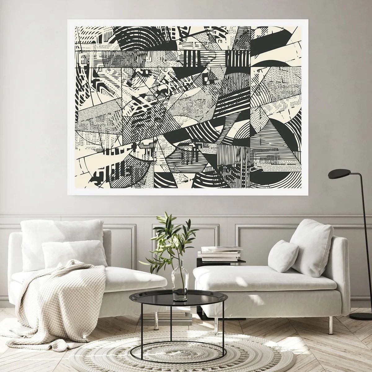 Poster - Die Dynamik der Gegenwart - 50x40 cm