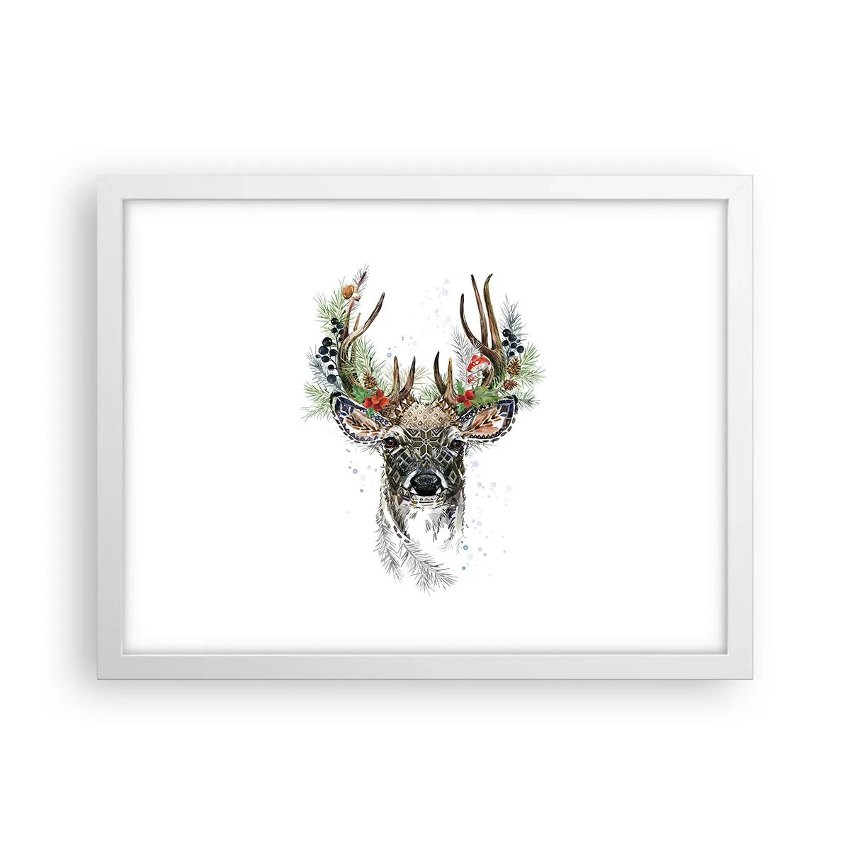 Poster in einem weißen Rahmen - Im festlichen Gewand - 40x30 cm