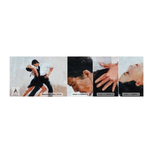 Fototapetenmuster Standard Eco - Tango meiner Träume und Träume - Abstraktion, Tanzen, Tango - 100x30 cm
