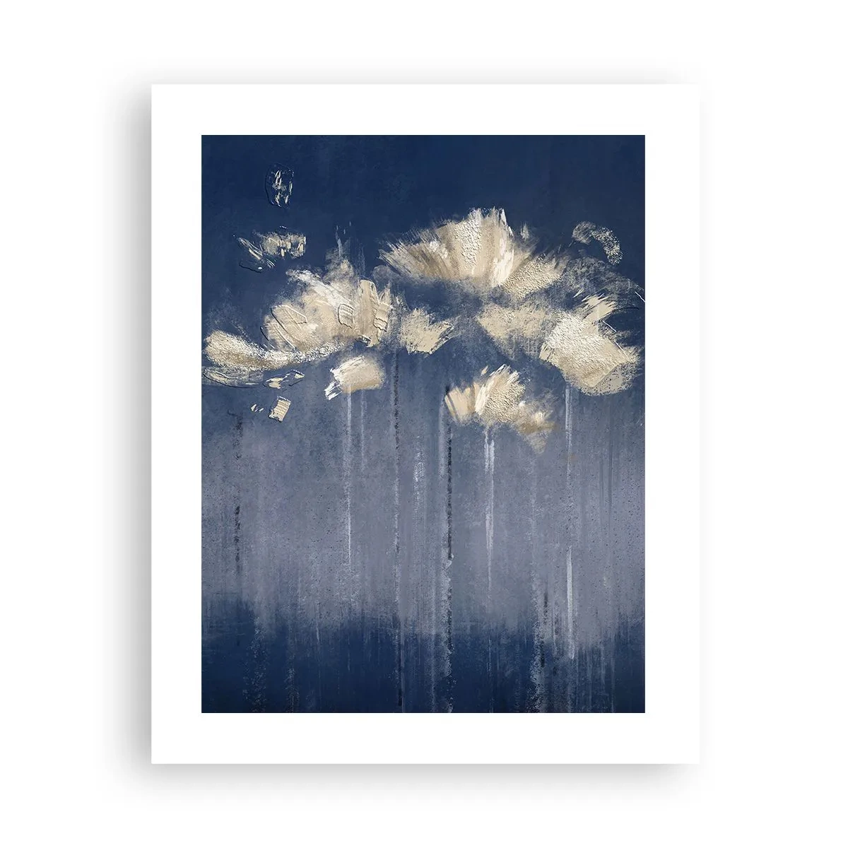 Poster - Wie Blütenblätter im Wind - 40x50 cm