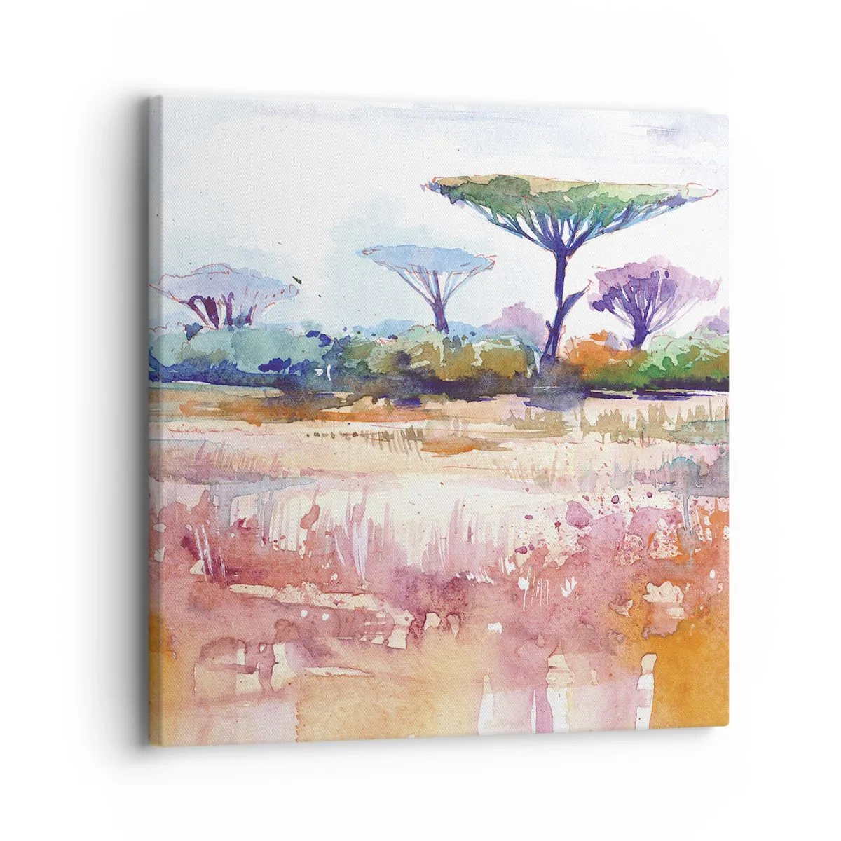 Bild auf Leinwand - Leinwandbild - Savannah-Farben - 30x30 cm