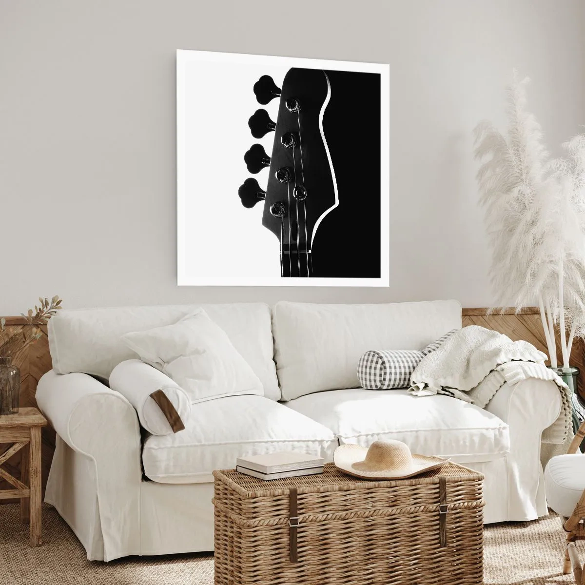 Poster - Rockige Stille - 60x60 cm