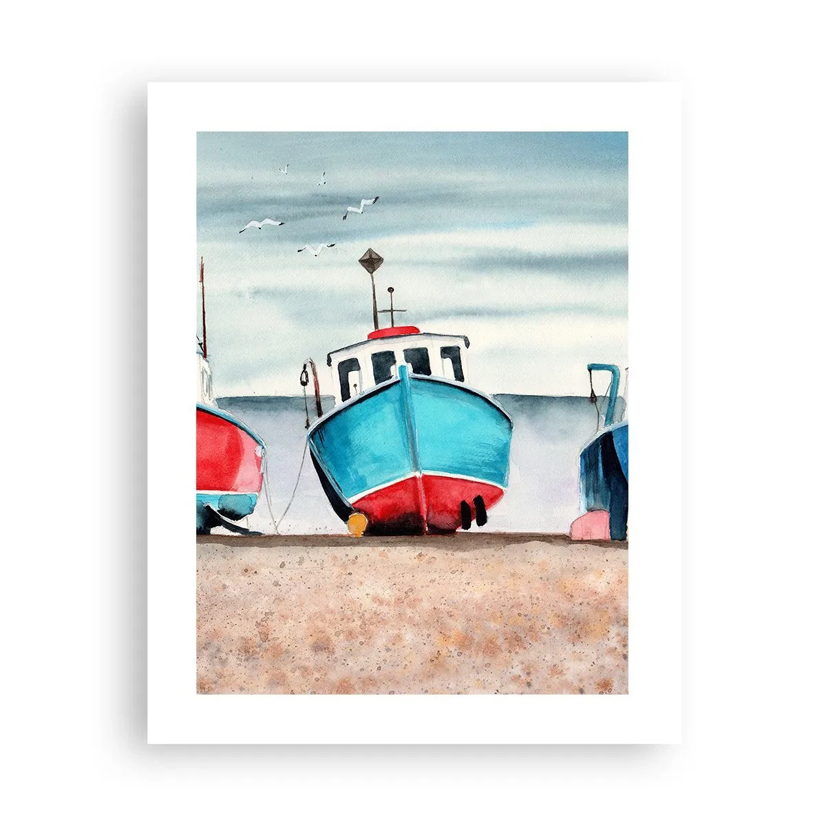 Poster - Bereit zum Fang - 40x50 cm