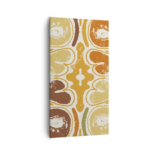 Bild auf Leinwand - Leinwandbild - Sentimentale Abstraktion - 55x100 cm