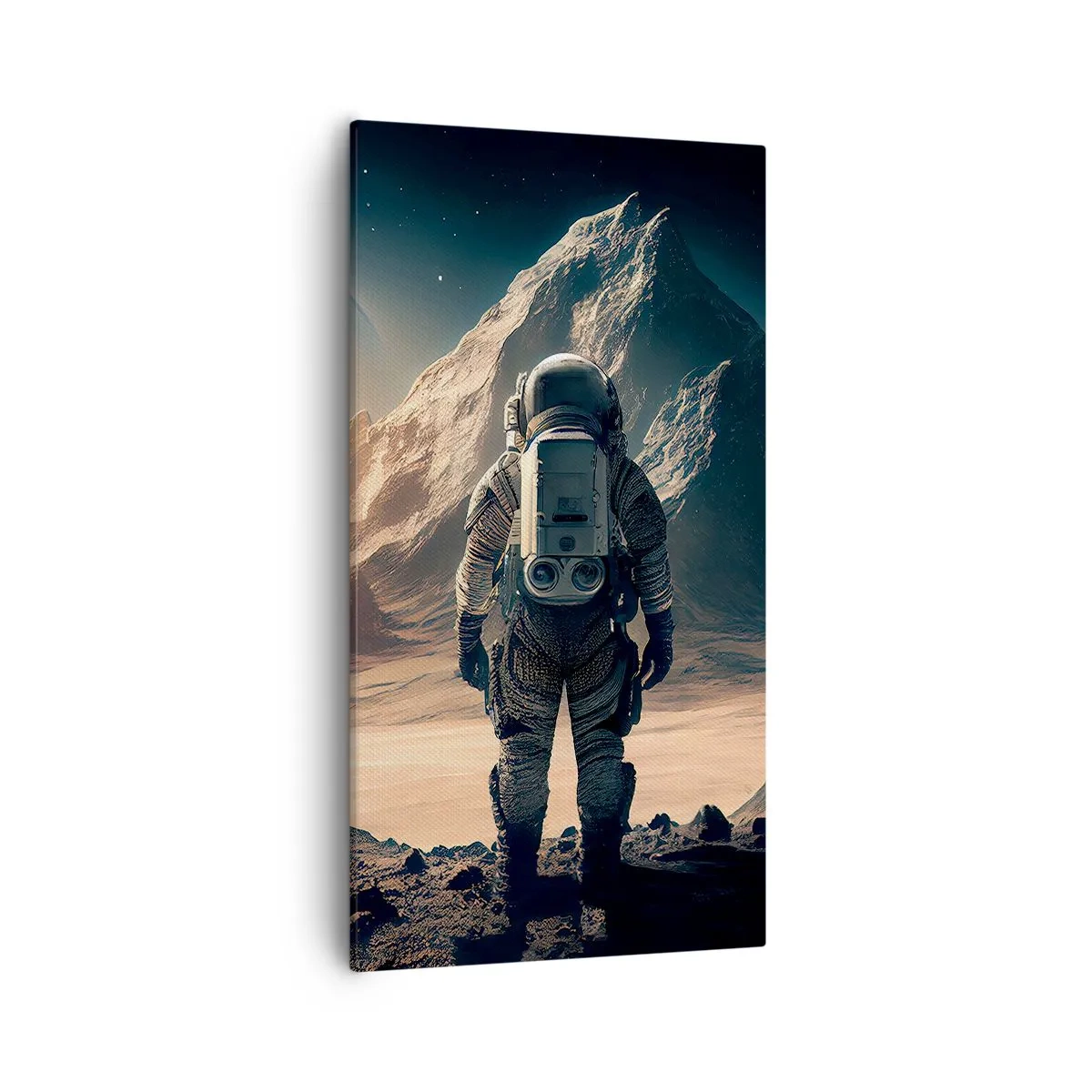 Bild auf Leinwand - Leinwandbild - Neue Herausforderung - 55x100 cm